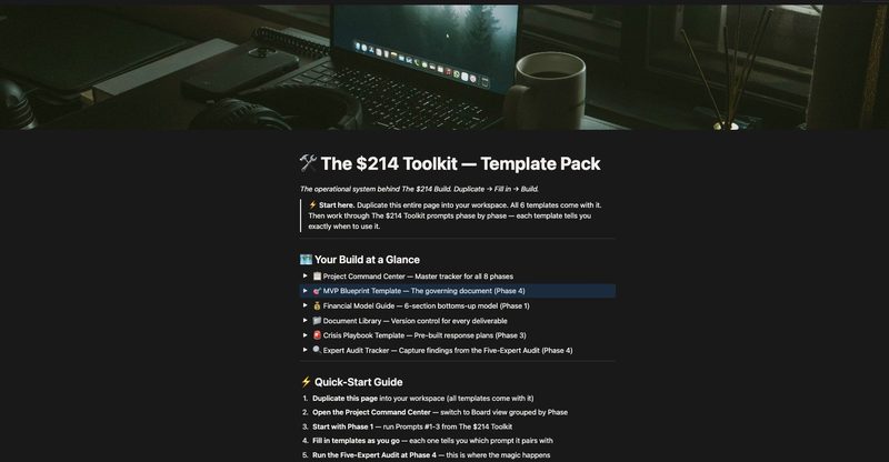 6 Notion templates